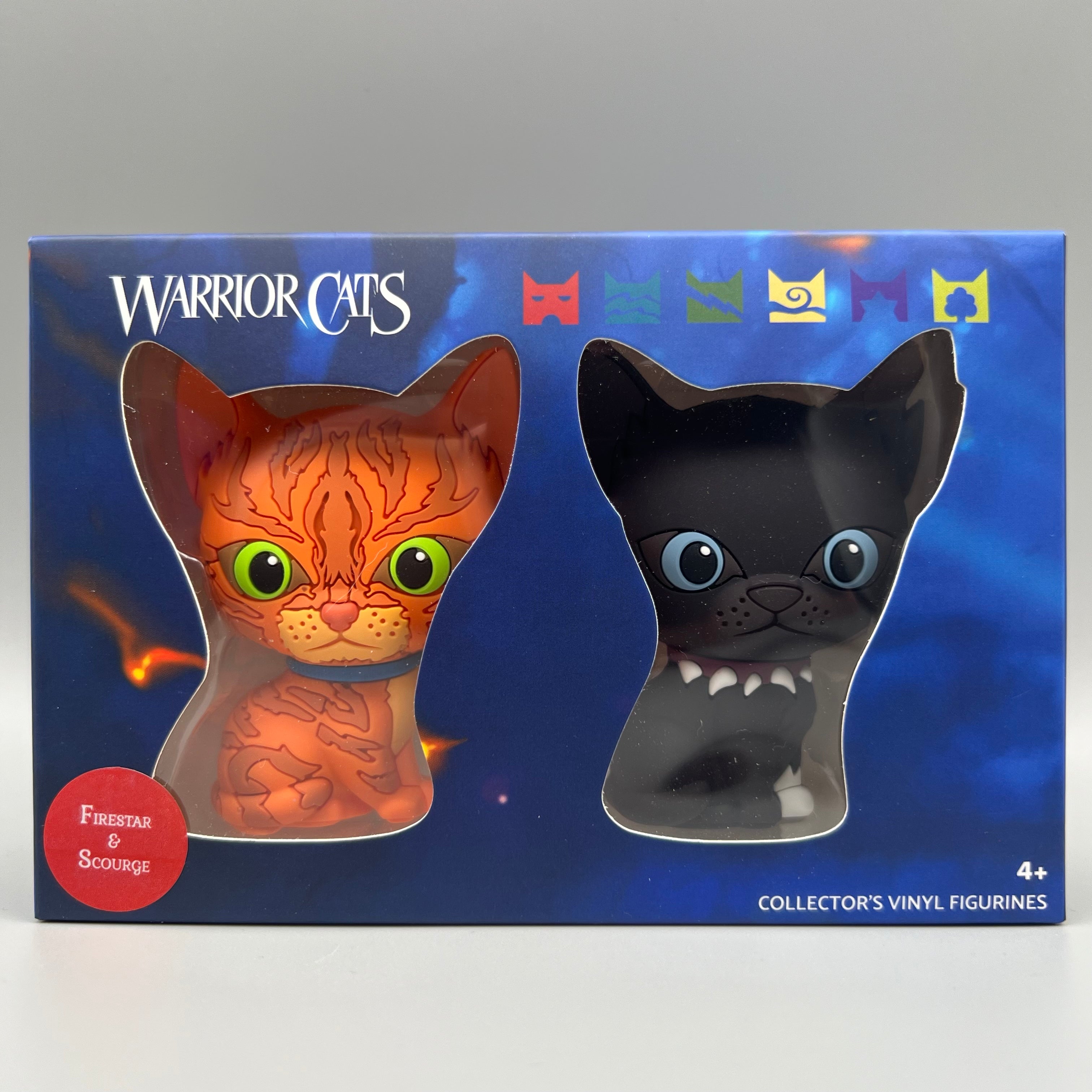 Firestar & Scourge - Mini Collector Figures (The Prophecies Begin) Warrior Cats Store