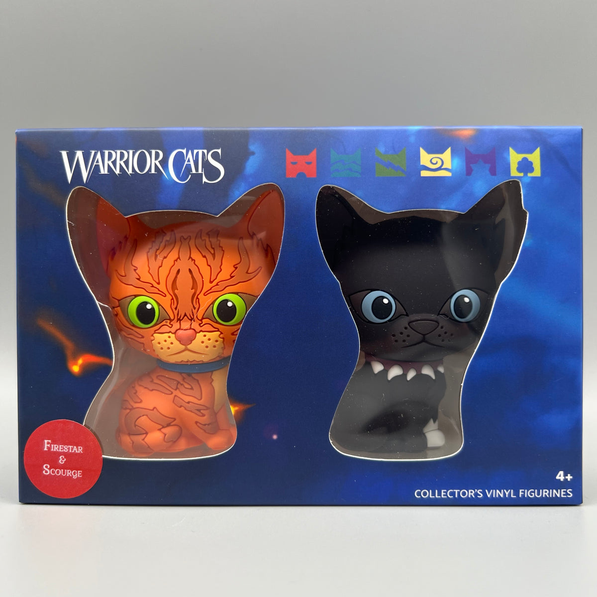 Firestar &amp; Scourge - Mini Collector Figures (The Prophecies Begin) Warriors Cats Store - USA