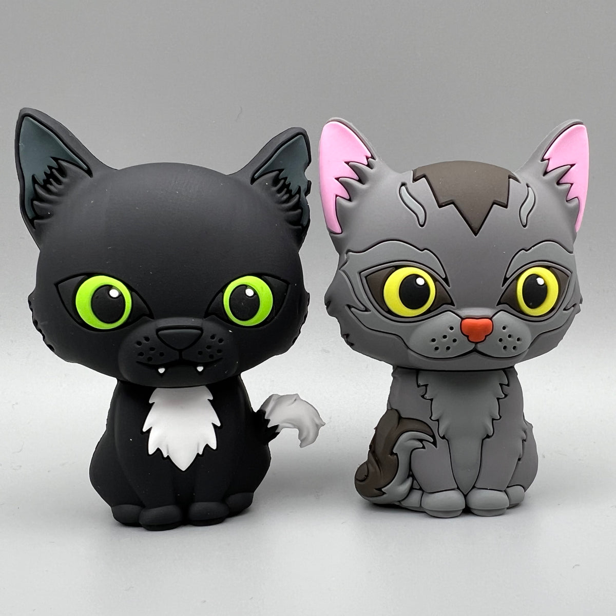Ravenpaw & Graystripe - Mini Collector Figures (The Prophecies Begin) Warrior Cats Store