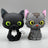 Ravenpaw & Graystripe - Mini Collector Figures (The Prophecies Begin) Warrior Cats Store