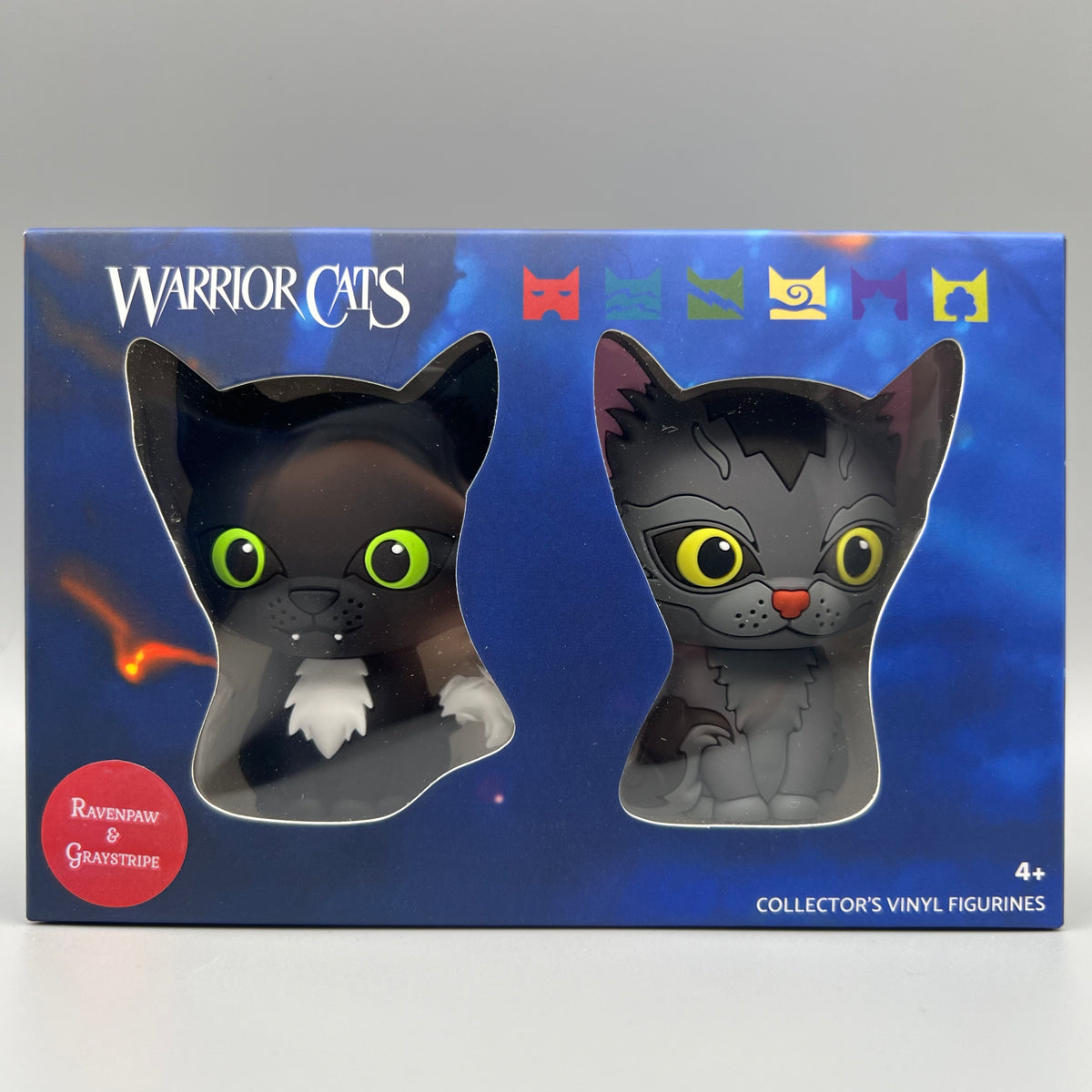 Ravenpaw & Graystripe - Mini Collector Figures (The Prophecies Begin) Warrior Cats Store