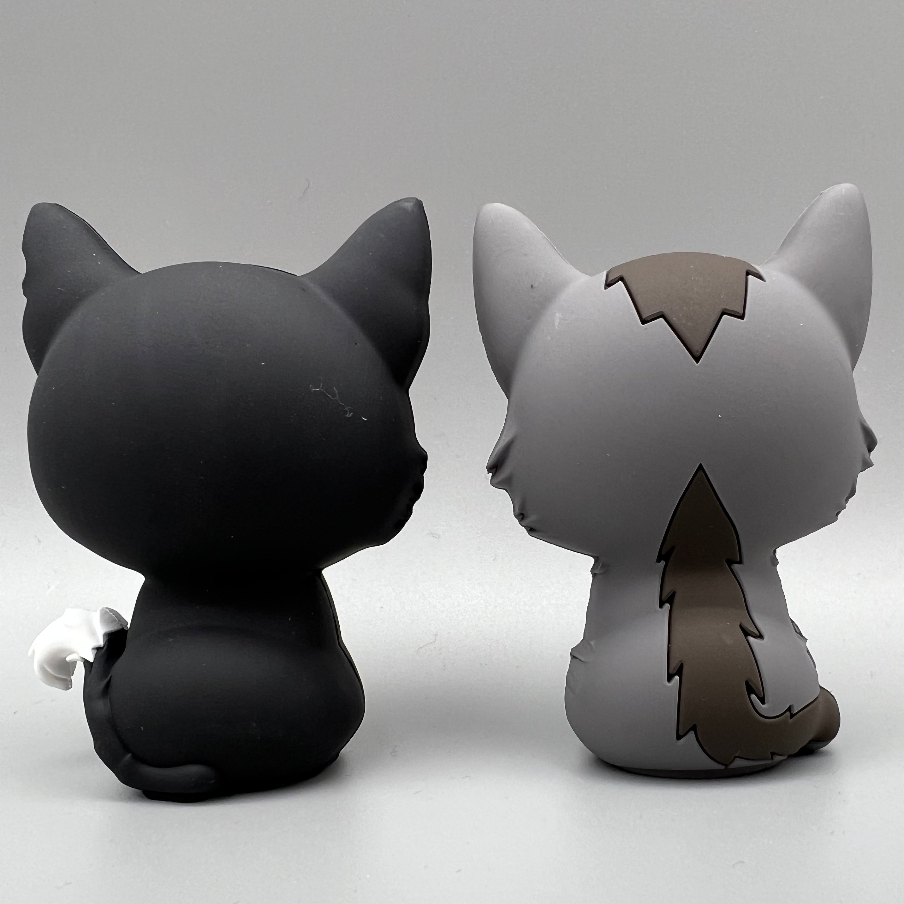 Ravenpaw & Graystripe - Mini Collector Figures (The Prophecies Begin) Warrior Cats Store