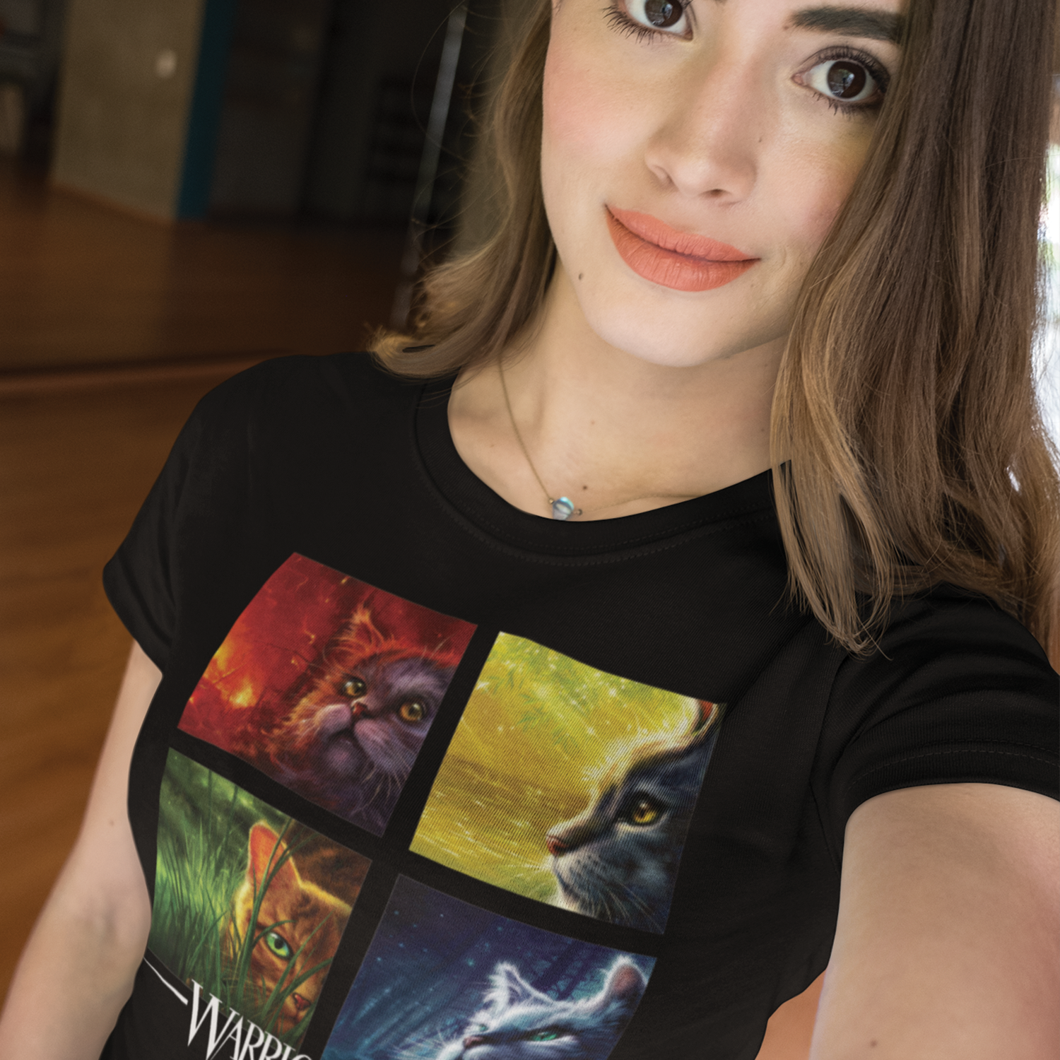 Warrior Cats - Book Cover Design - Adult Unisex T-shirt Warriors Cats Store - USA