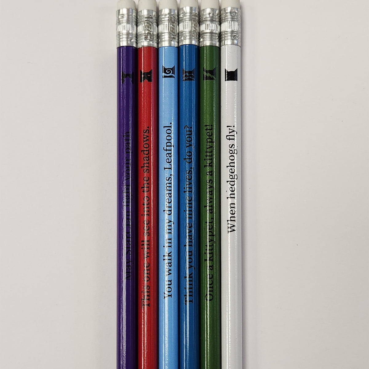 Warrior Cats Set of 6 HB Pencils Warriors Cats Store - USA