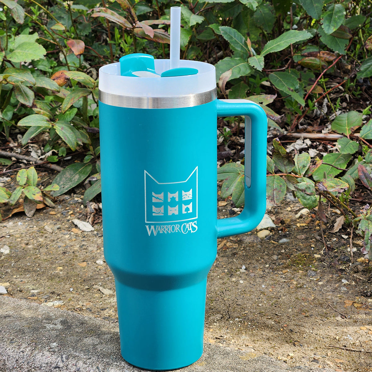 Warrior Cats Giant Travel Mug with Straw Warrior Cats Store