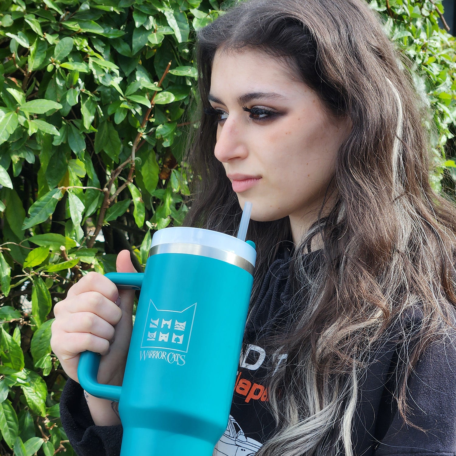 Warrior Cats Giant Travel Mug with Straw Warrior Cats Store