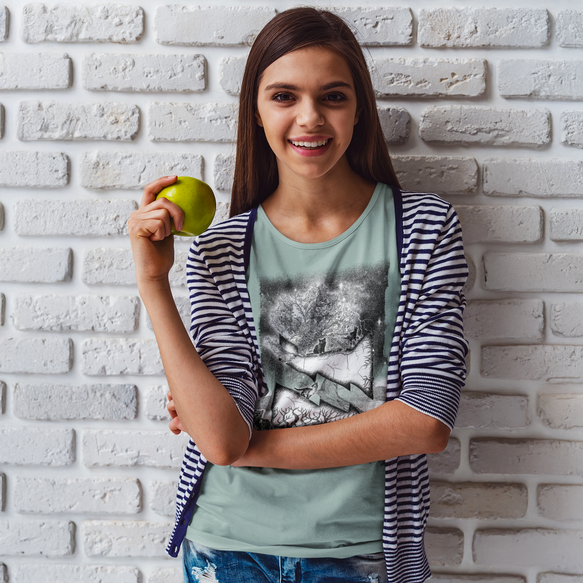 Warriorcats Etched Thunderclan Tee