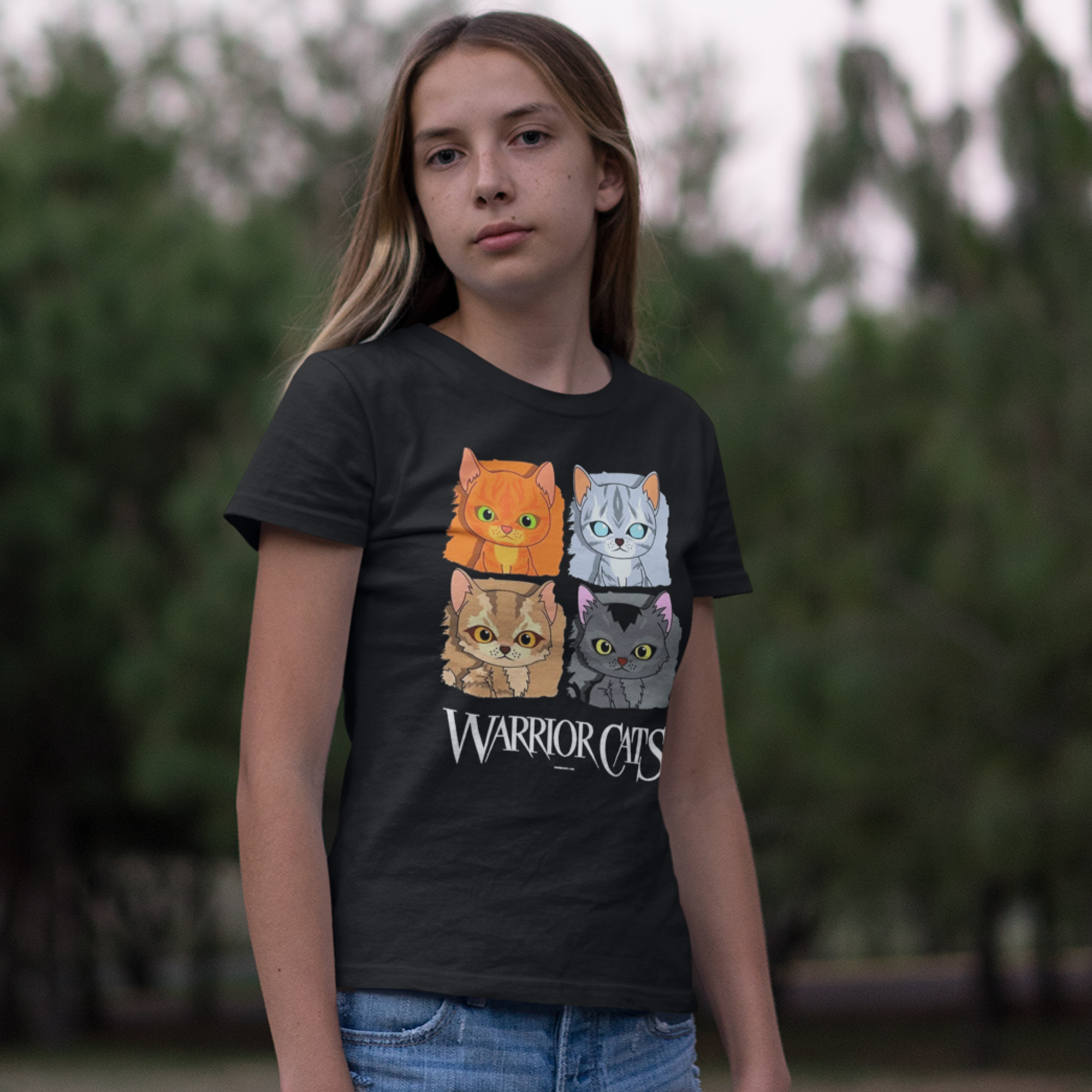 Warriorcats Four Cats Tee Warrior Cats Store