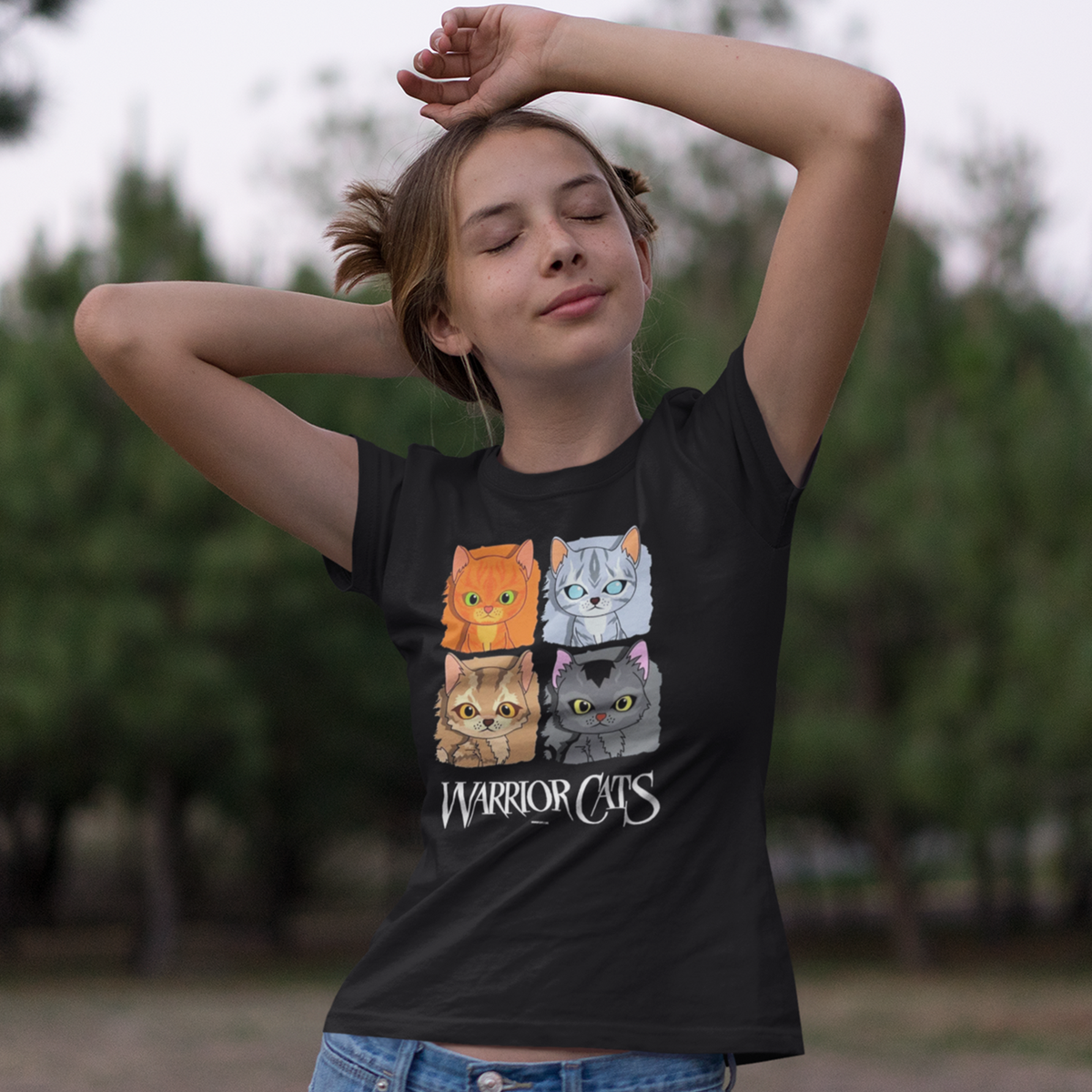 Warriorcats Four Cats Tee