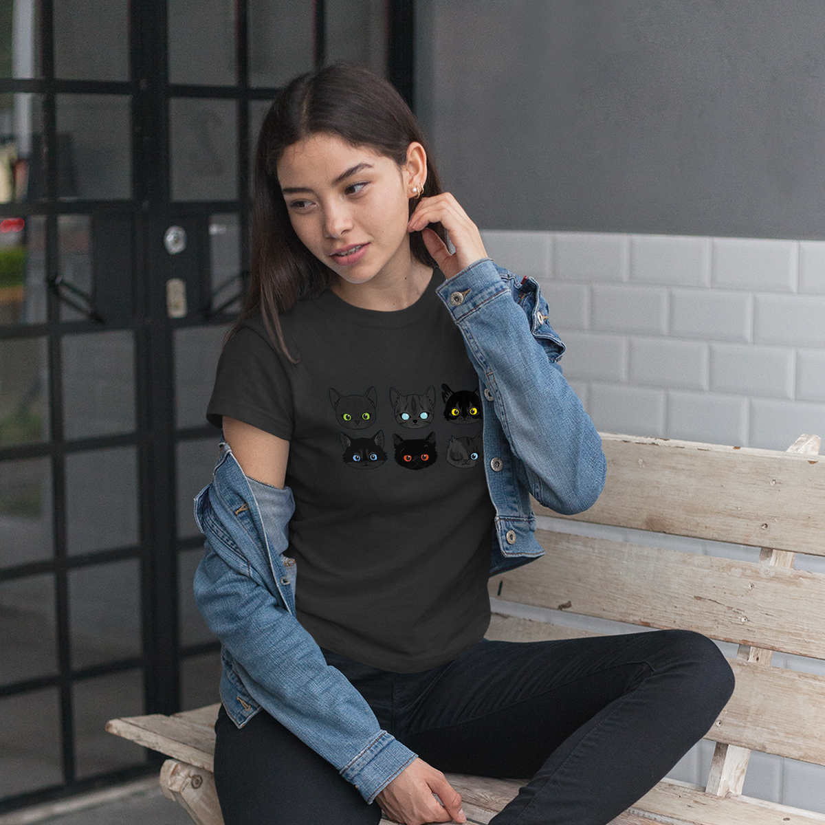 Warriorcats Mini Eyes Tee Warrior Cats Store