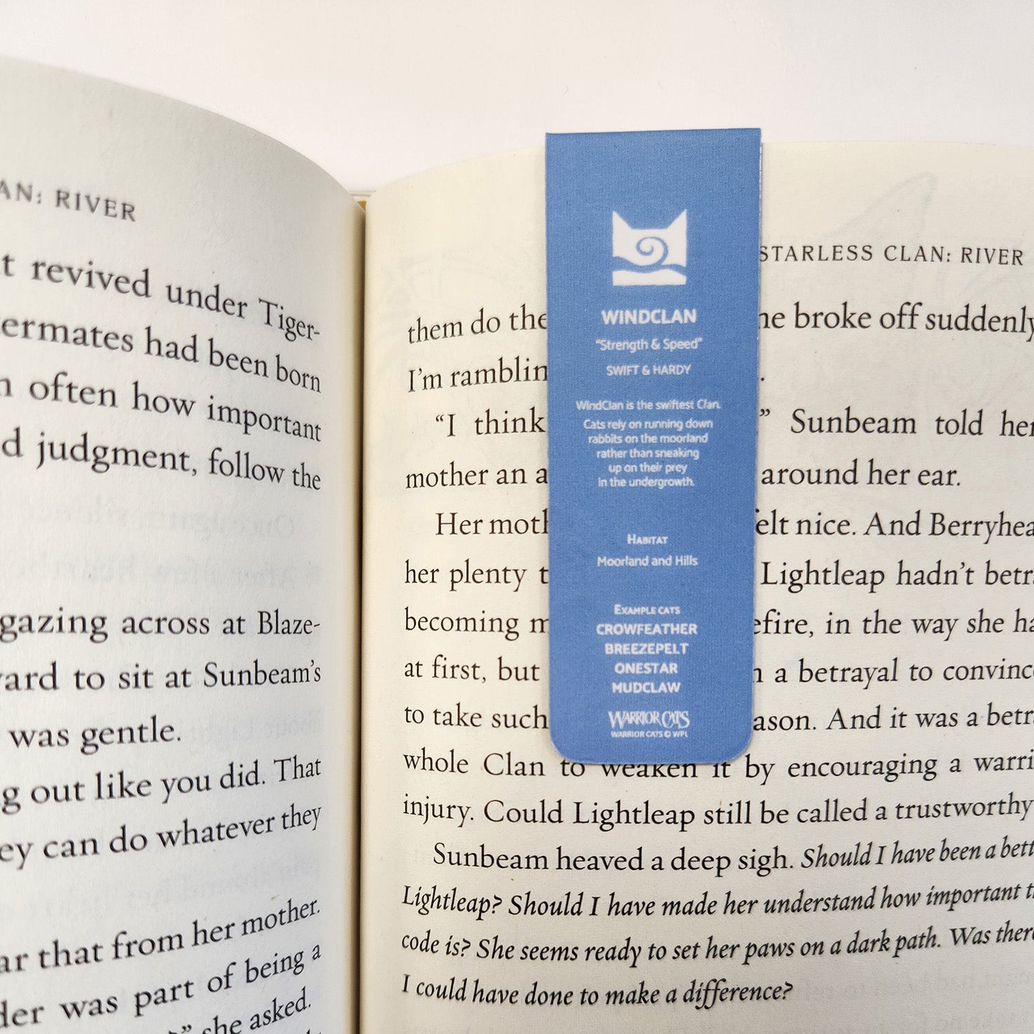 WindClan Epic Poster Magnetic Bookmark Warrior Cats Store