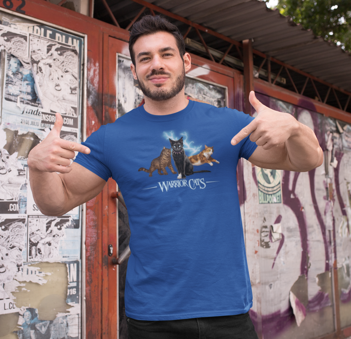 Warrior Cats Lightening - Scourge / Tigerstar / Tawnypelt T-Shirt - Adult & Youth Warrior Cats Store