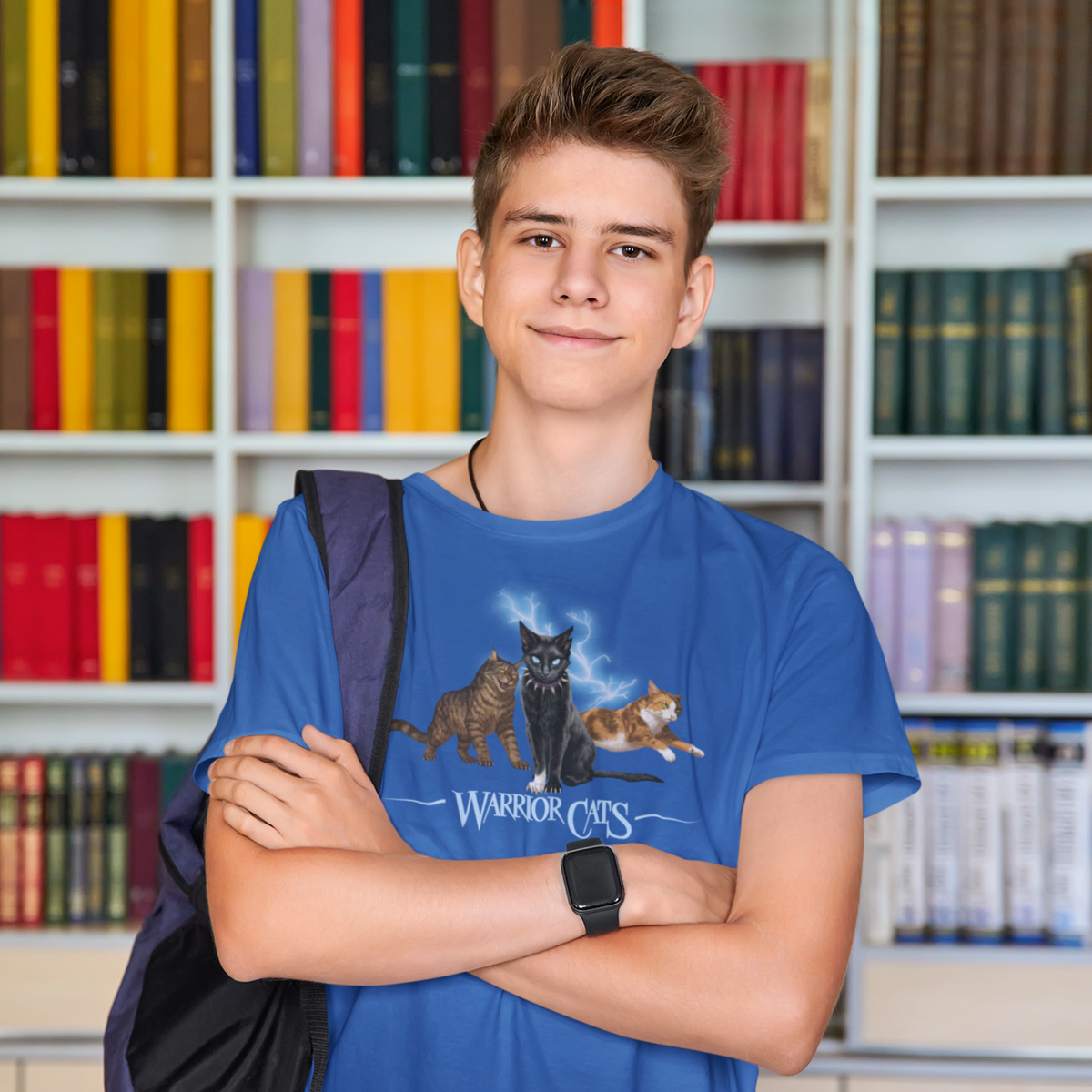 Warrior Cats Lightening - Scourge / Tigerstar / Tawnypelt T-Shirt - Adult & Youth Warrior Cats Store