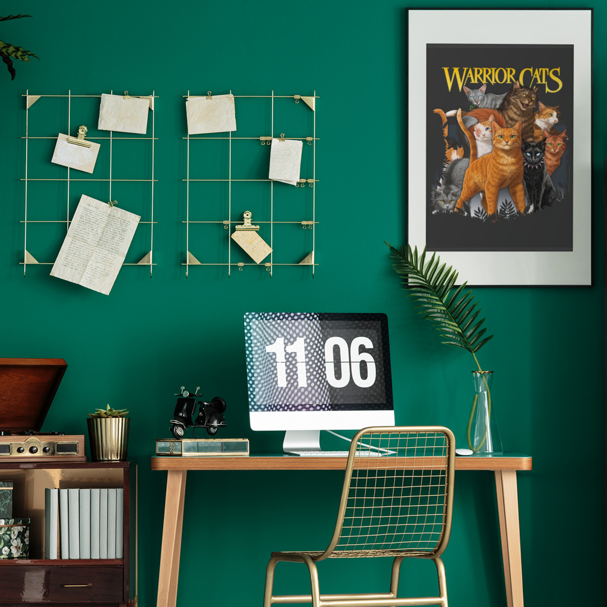 Warrior Cats Character Art Group Poster