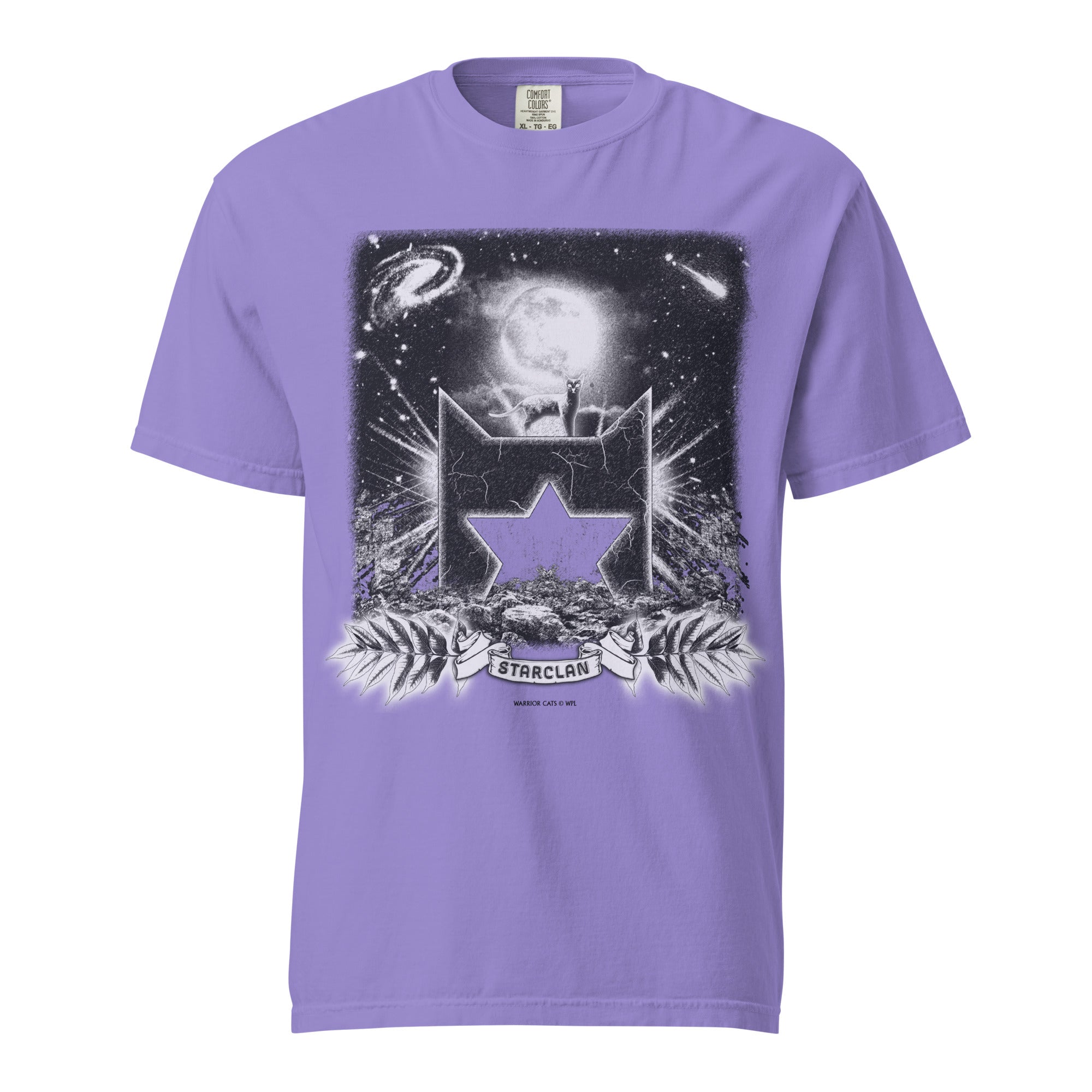 StarClan Etched Design Adult Unisex T-Shirt Warriors Cats Store - USA