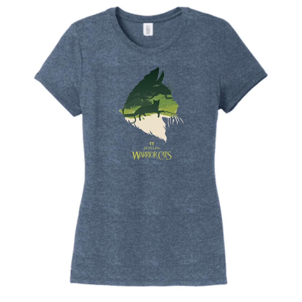 SKYCLAN EPIC GIRL'S TEE  - NAVYFROST