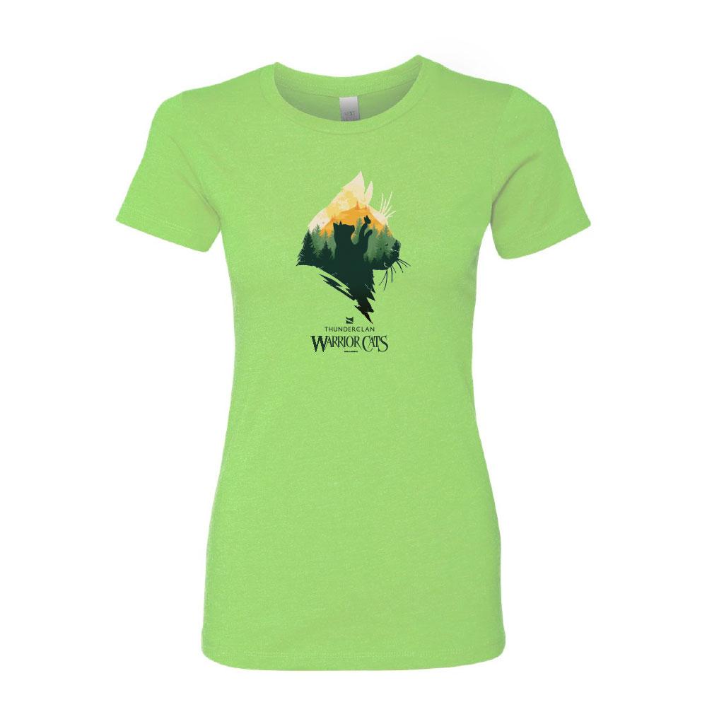 THUNDERCLAN EPIC GIRL'S TEE GREENAPPLE