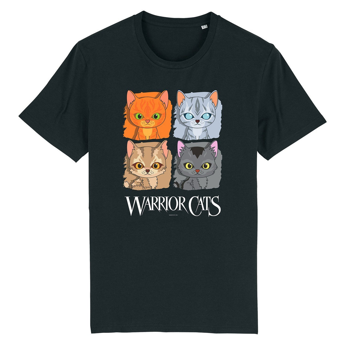 Warrior Cats - Four Cats - Adult Unisex T-Shirt Warriors Cats Store - USA