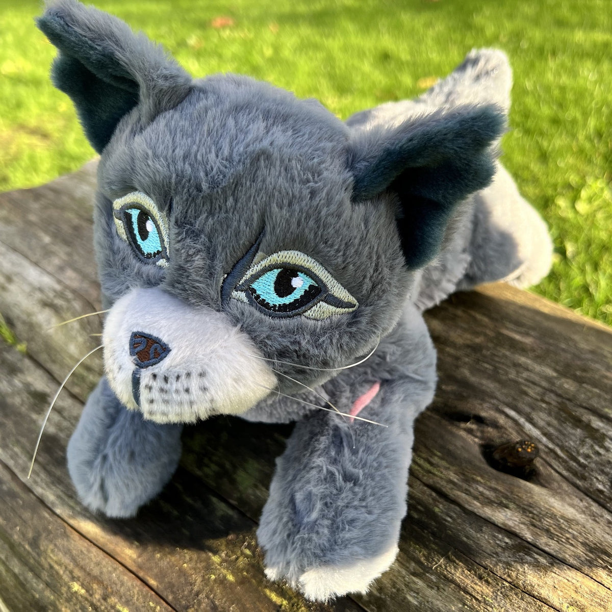 Bluestar Large Plush Cat