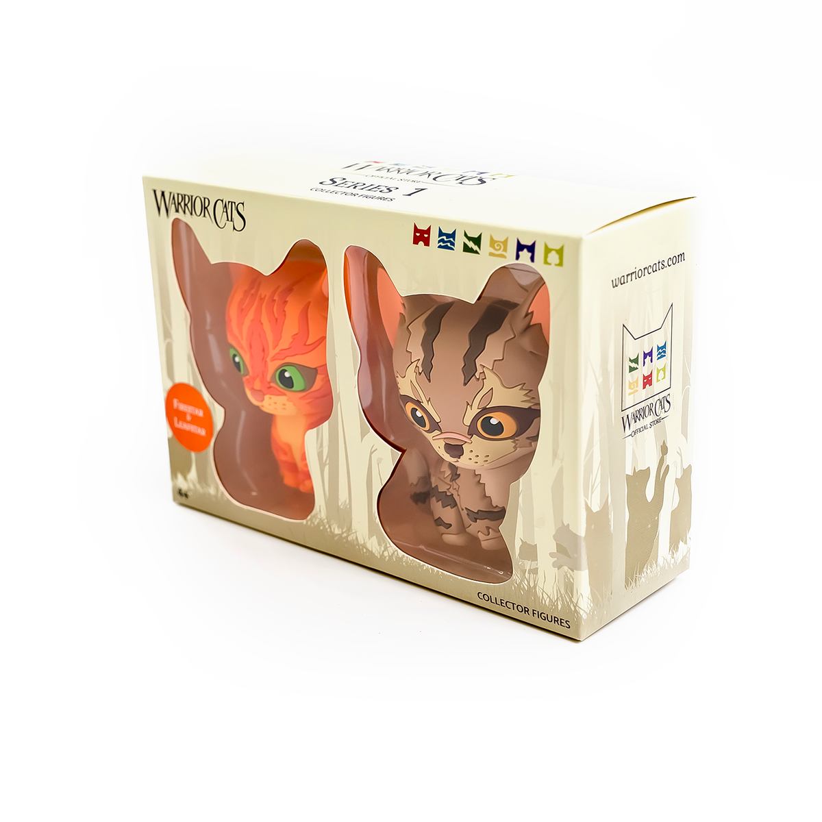 Firestar & Leafstar – Mini Collector Figures (Series 1) Warriors Cats Store - USA