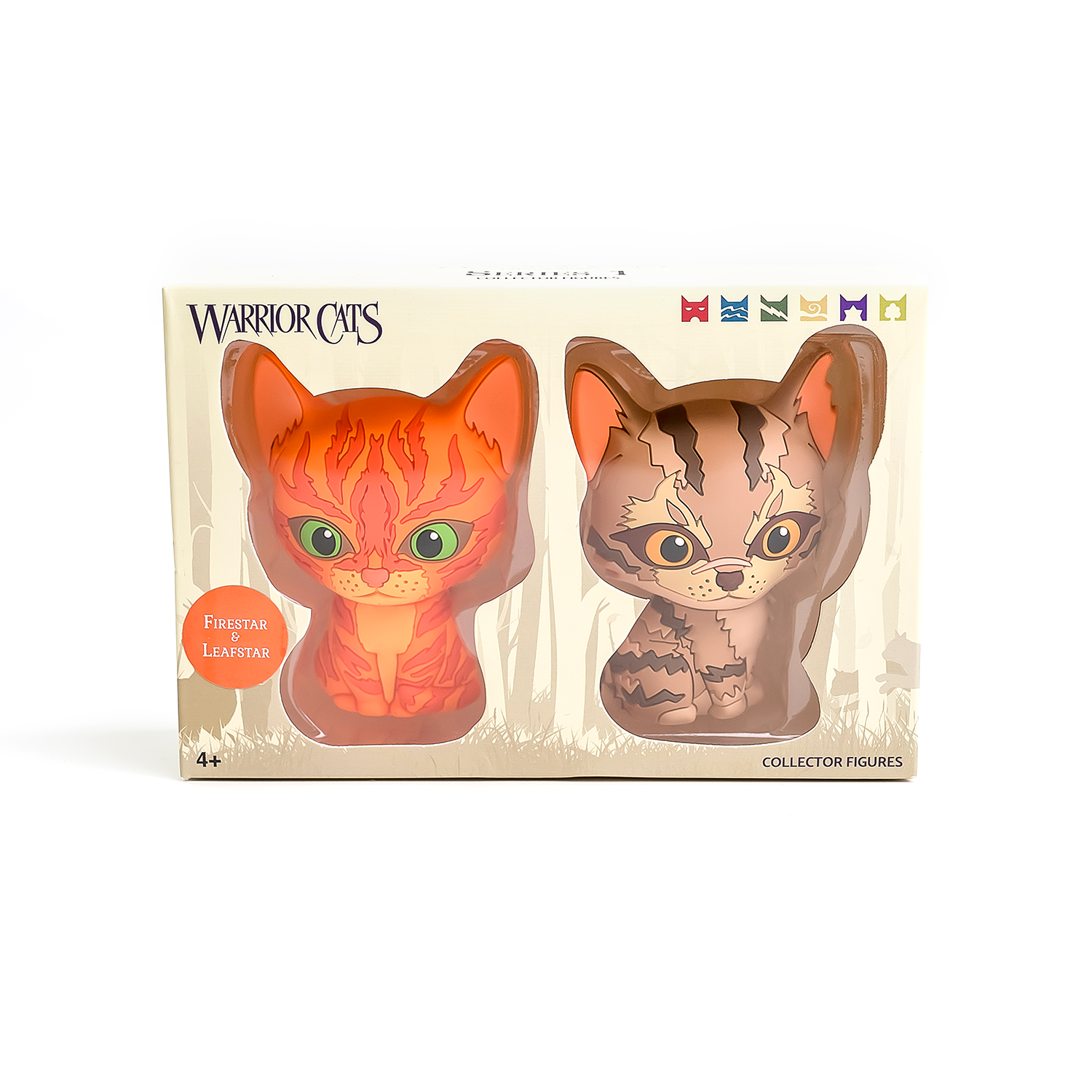 Firestar & Leafstar – Mini Collector Figures (Series 1) Warriors Cats Store - USA