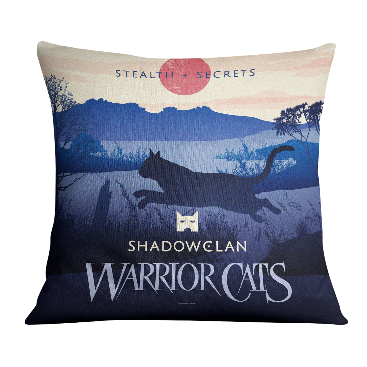 18x18 ShadowClan Cushion Warriors Cats Store - USA