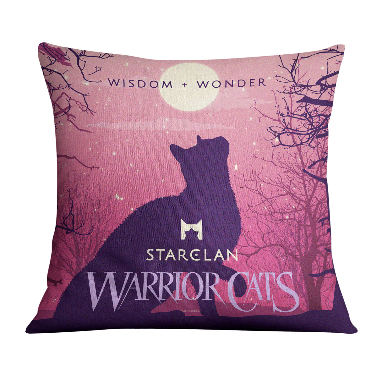 18x18 StarClan Cushion Warriors Cats Store - USA