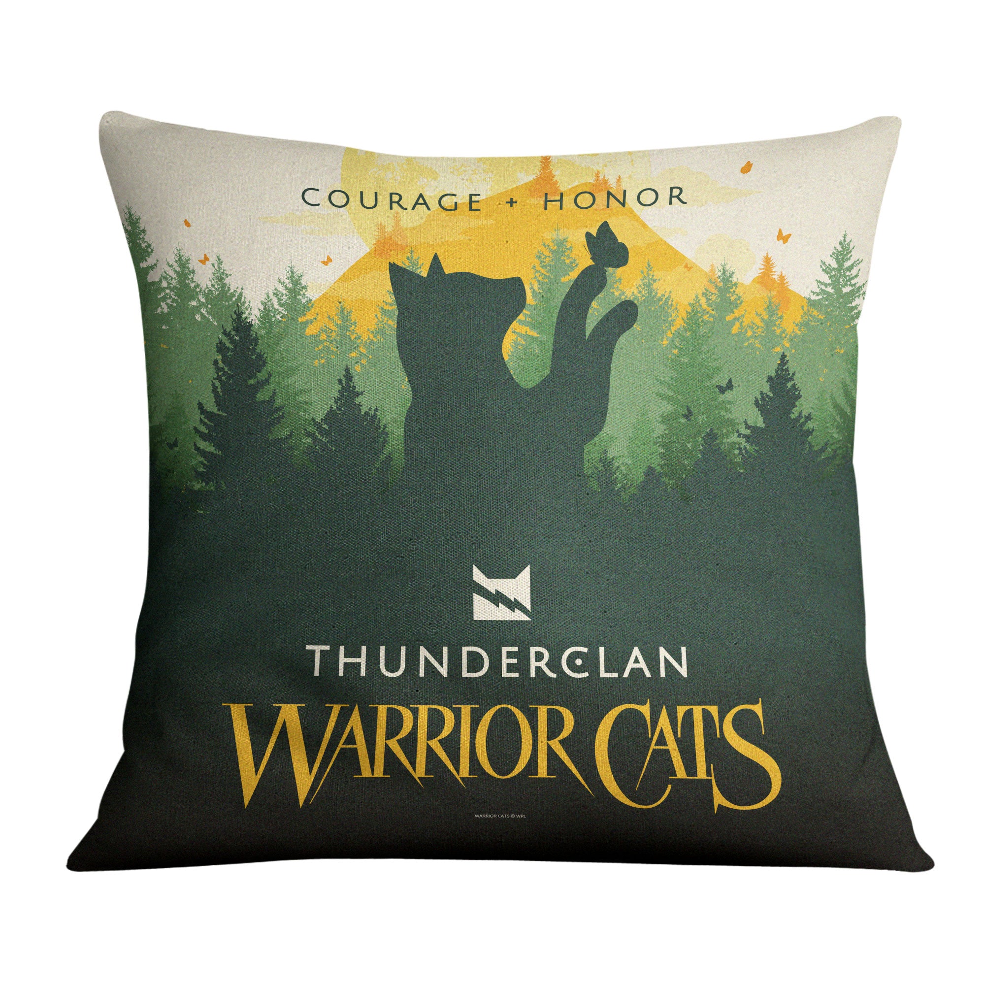 ThunderClan - 18x18 Cushion Warriors Cats Store - USA