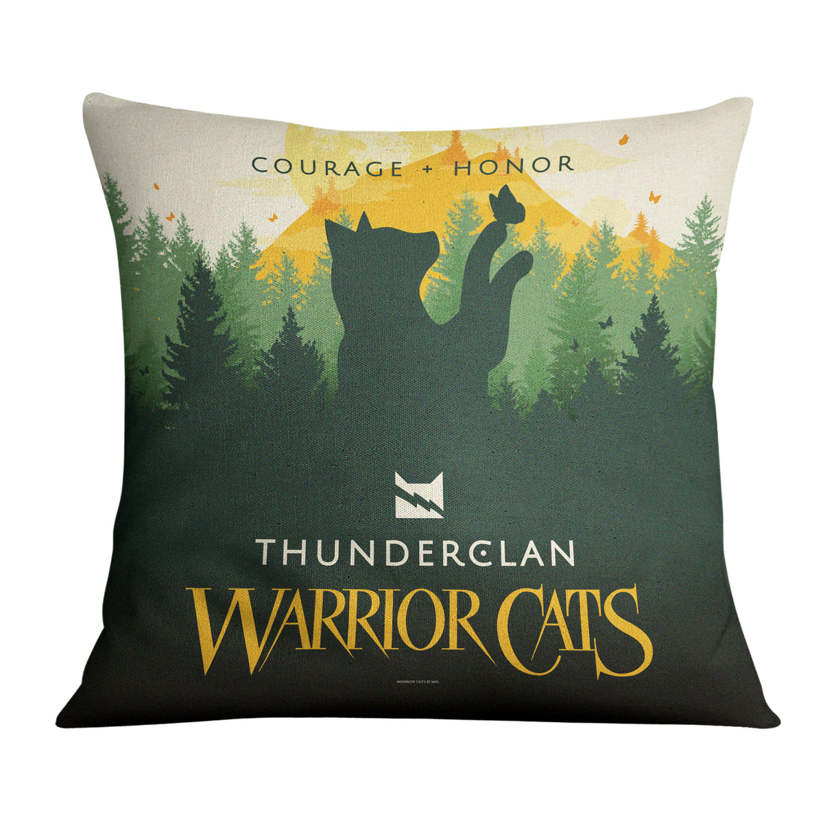 18x18 ThunderClan Cushion Warriors Cats Store - USA