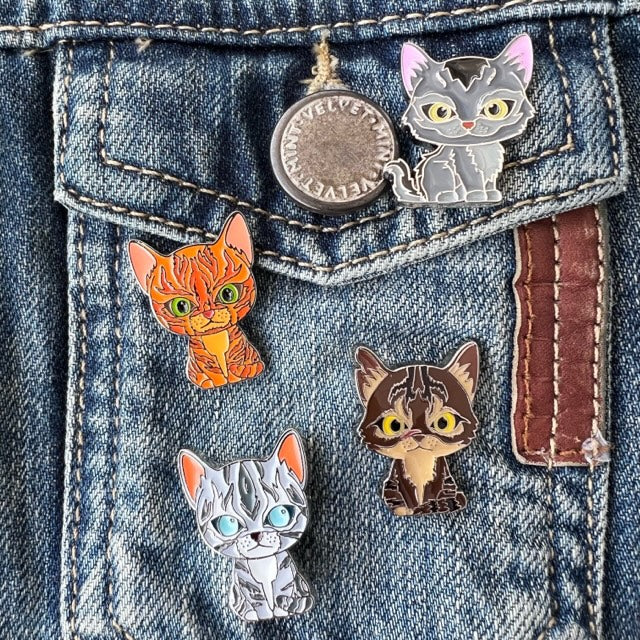 Firestar - Enamel Pin Warriors Cats Store - USA
