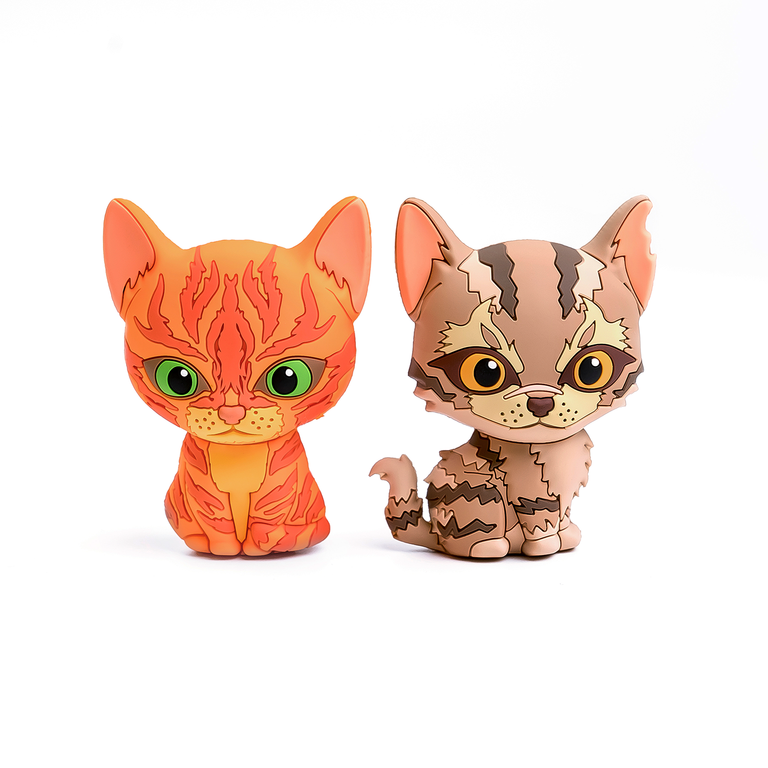 Firestar & Leafstar – Mini Collector Figures (Series 1) Warriors Cats Store - USA