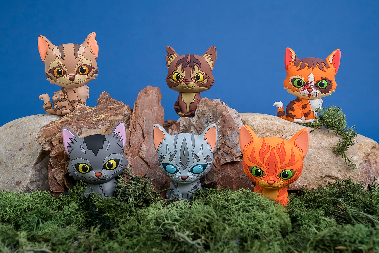 Firestar & Leafstar – Mini Collector Figures (Series 1) Warriors Cats Store - USA