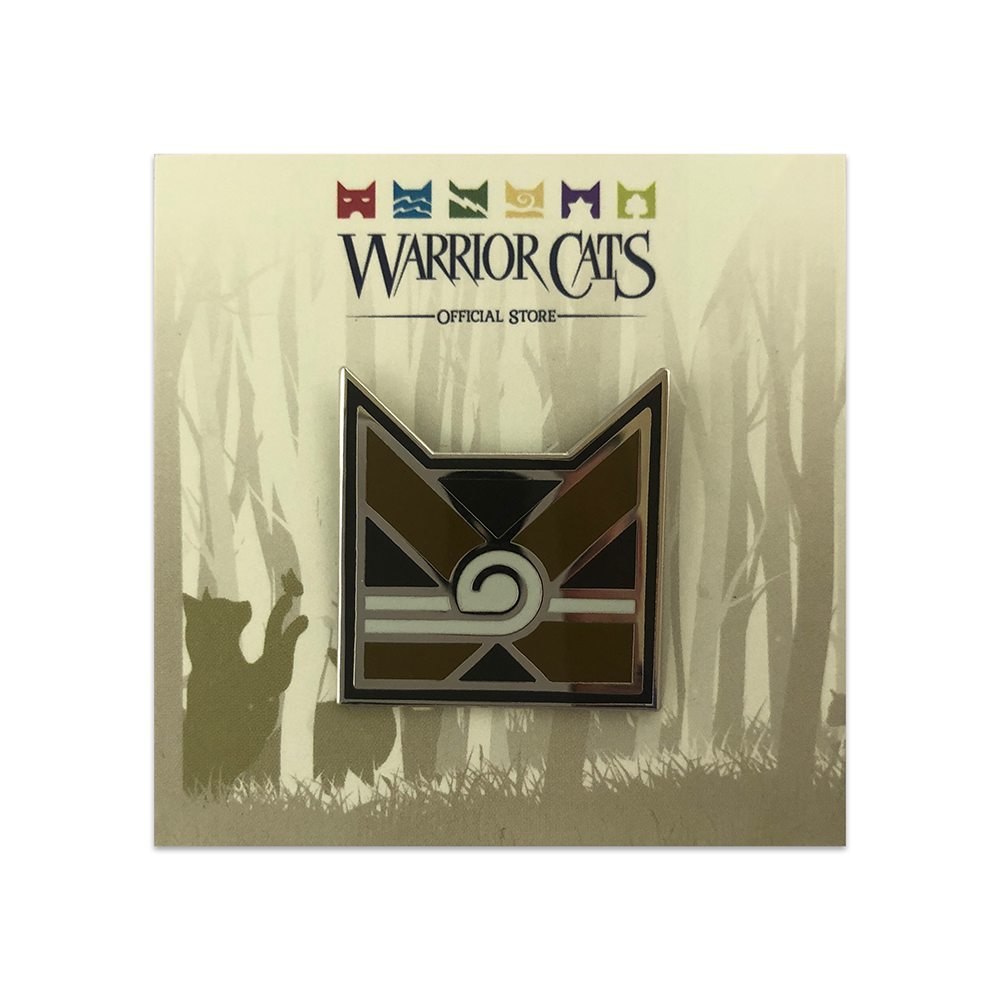 Art Deco WindClan Pin Badge Warrior Cats Store