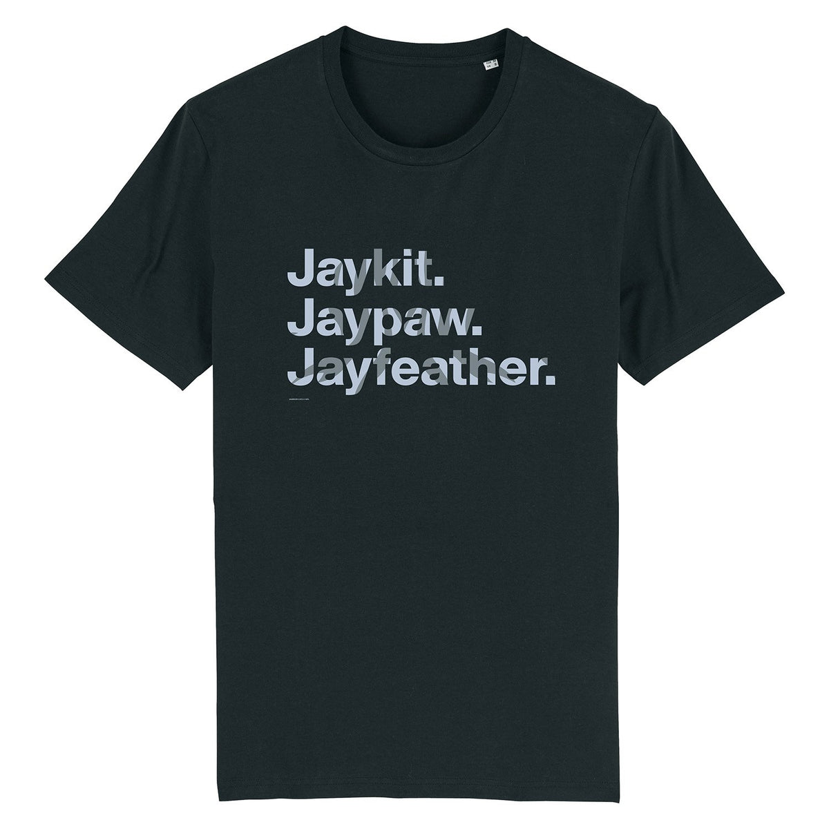 Character Names - Jayfeather - Adult Unisex T-Shirt Warriors Cats Store - USA