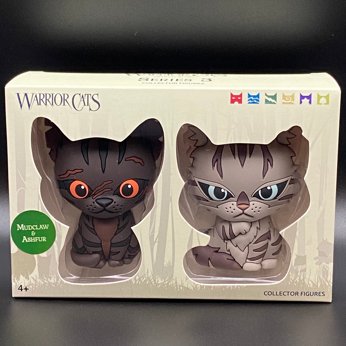 Mudclaw and Ashfur - Mini Collector Figures (Series 3)