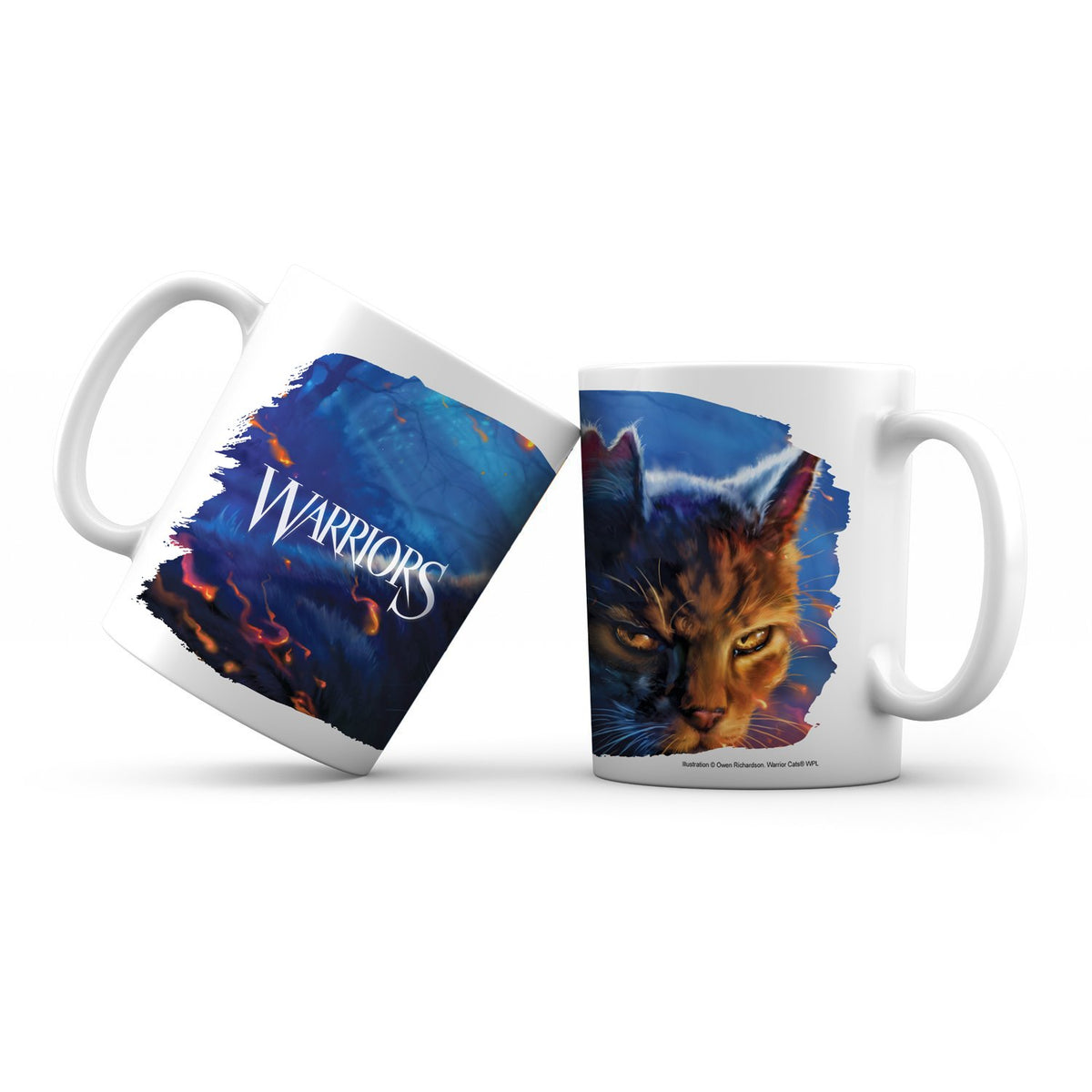Fire and Ice - Ceramic Mug Warriors Cats Store - USA