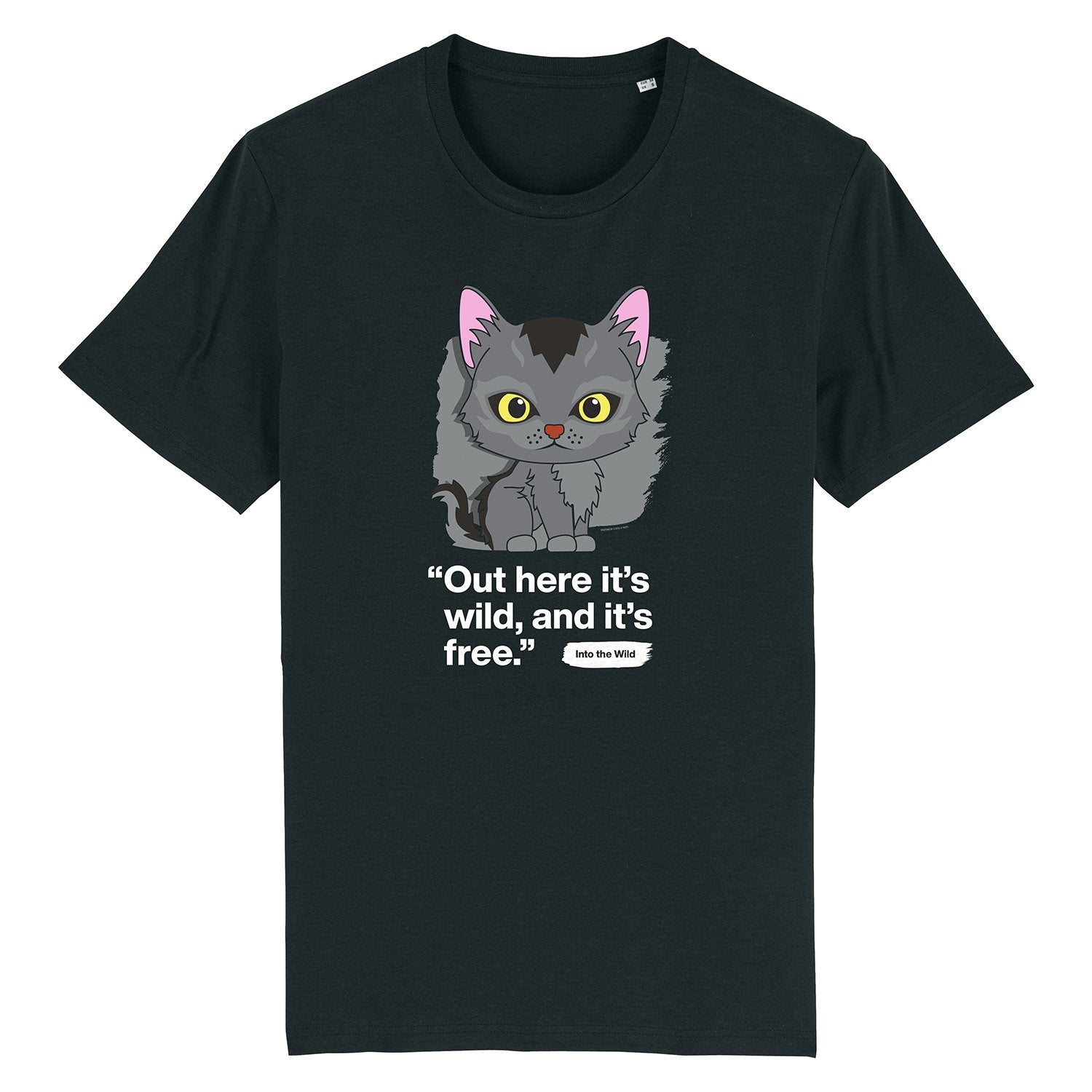 Out here it's wild - Graystripe - Youth Unisex T-Shirt