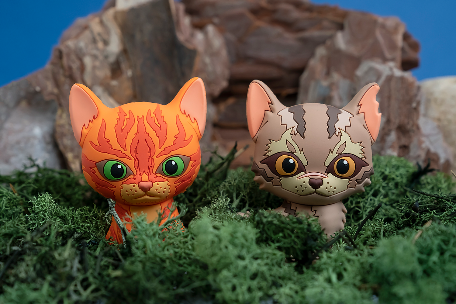 Firestar & Leafstar – Mini Collector Figures (Series 1) Warriors Cats Store - USA
