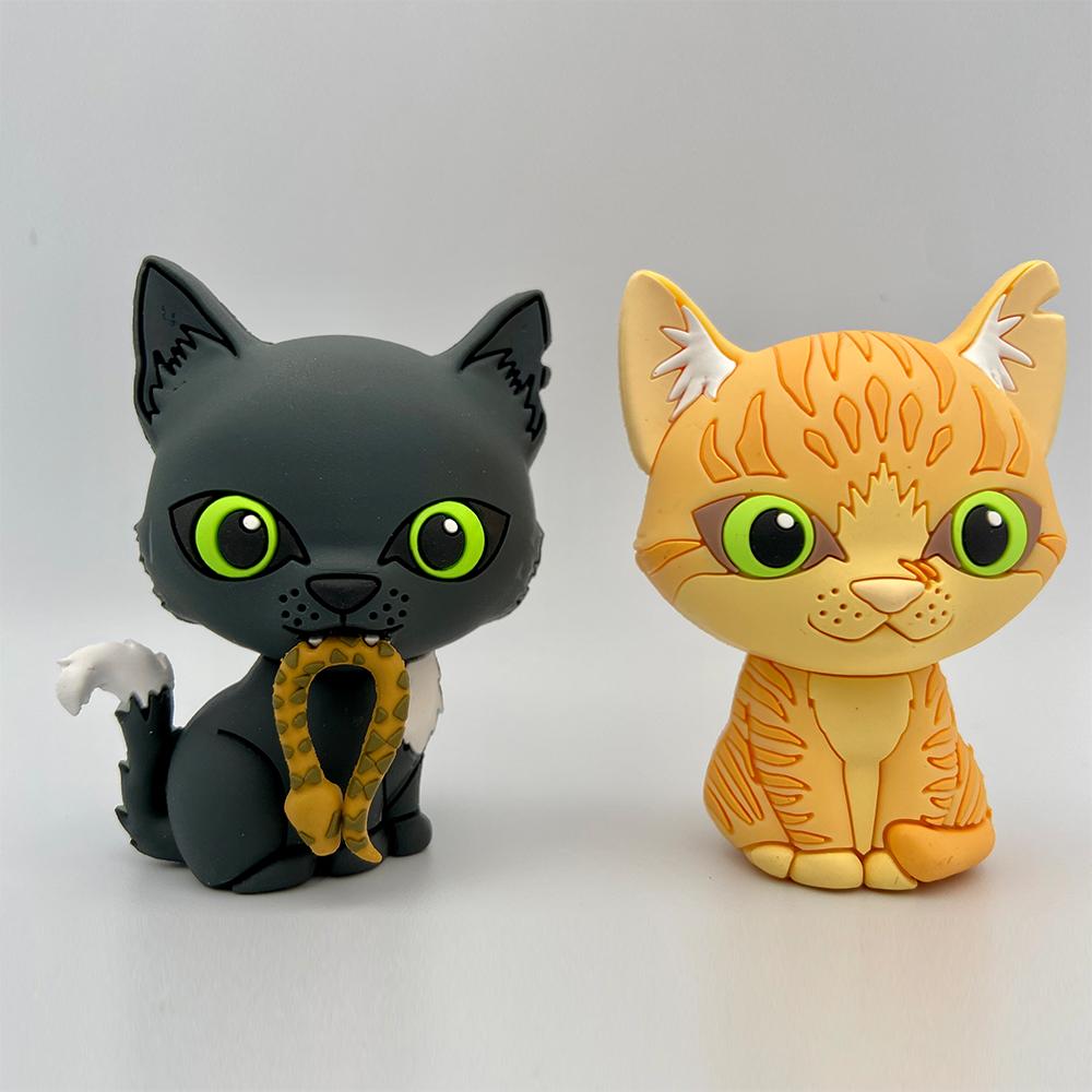 Ravenpaw & Sandstorm - Mini Collector Figures (Series 2) Warriors Cats Store - USA