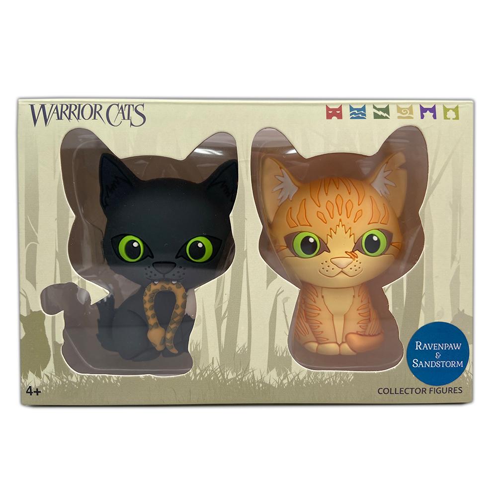 Ravenpaw & Sandstorm - Mini Collector Figures (Series 2) Warriors Cats Store - USA
