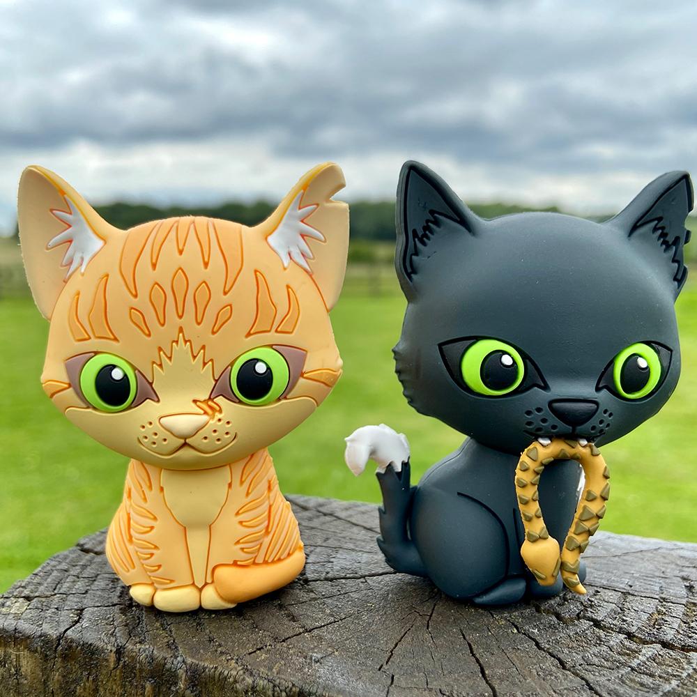 Ravenpaw & Sandstorm - Mini Collector Figures (Series 2) Warriors Cats Store - USA