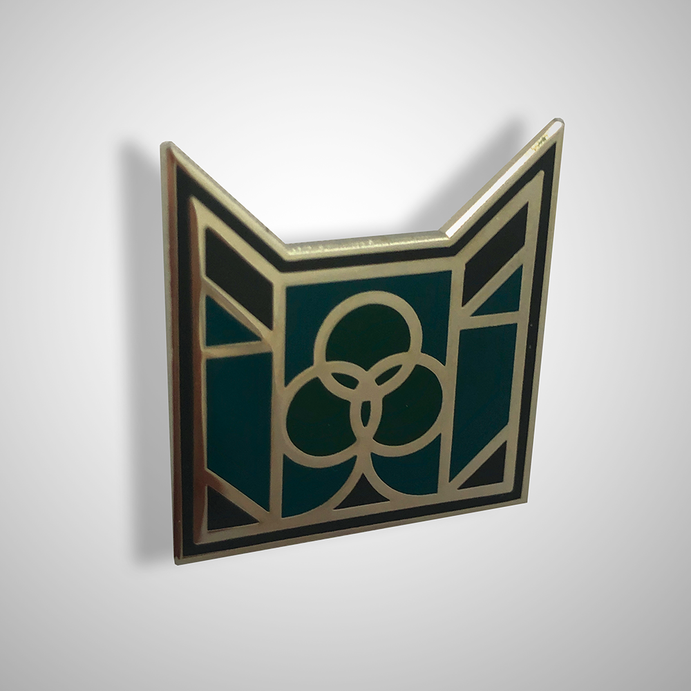 Art Deco SkyClan Pin Badge Warrior Cats Store
