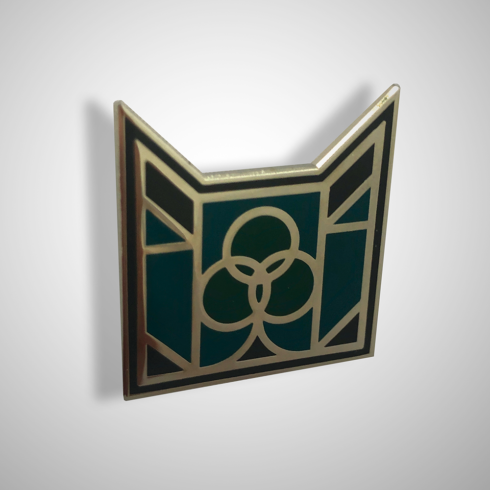 Art Deco SkyClan Pin Badge