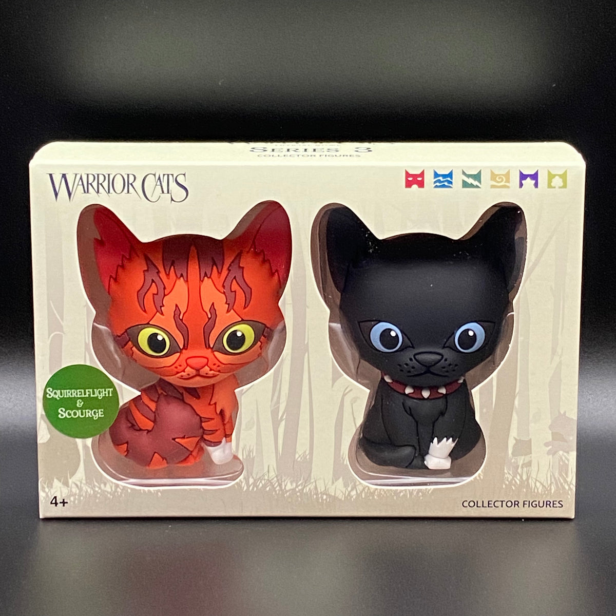 Squirrelflight &amp; Scourge - Mini Collector Figures (Series 3)