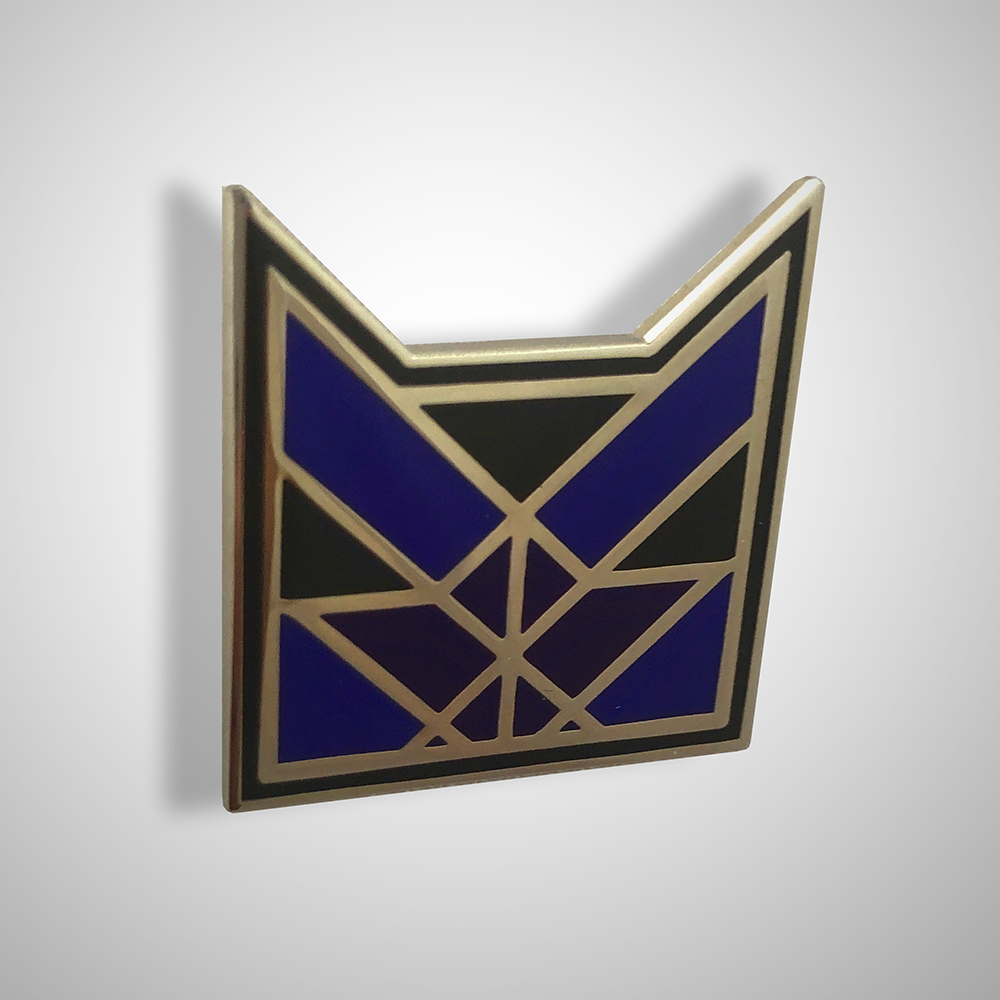 Art Deco StarClan Pin Badge Warrior Cats Store