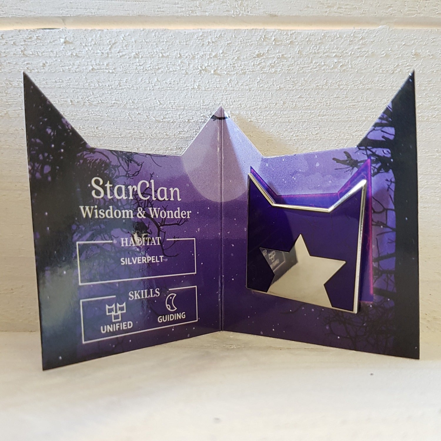 Collector's StarClan Pin Badge Warriors Cats Store - USA