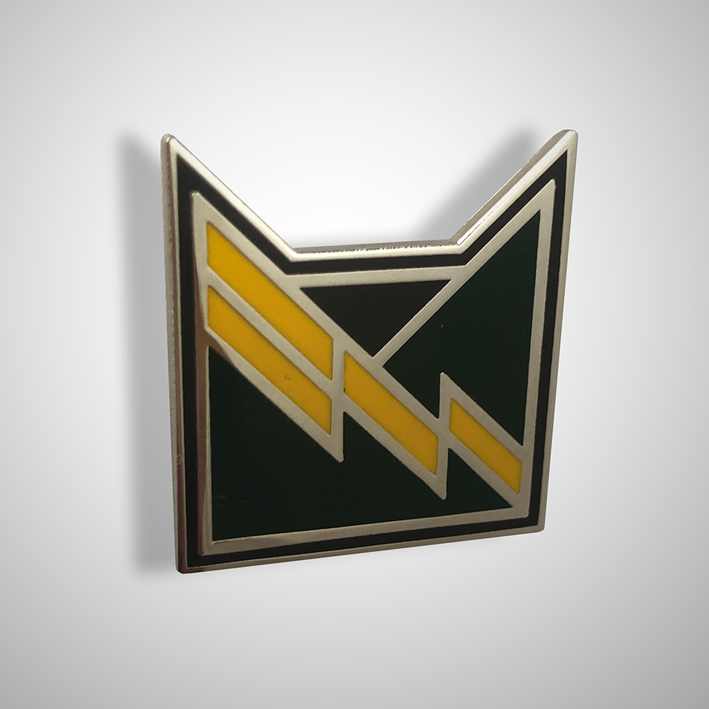 Art Deco ThunderClan Pin Badge