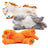 SET OF 3 LARGE PLUSH - Mapleshade, Bristlefrost & Rusty Warrior Cats Store