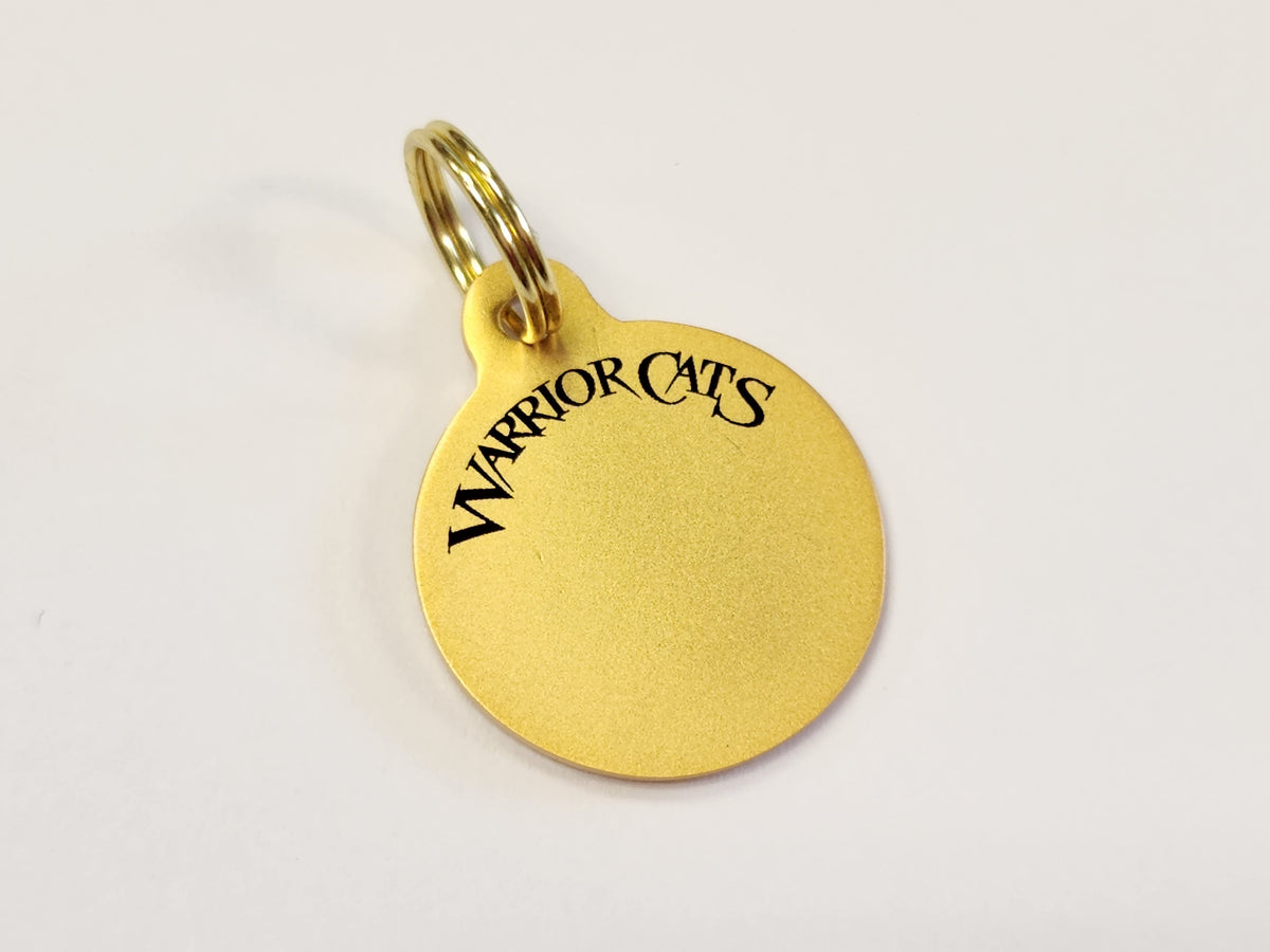 Warrior Cats Metal Cat Tag PERSONALISED