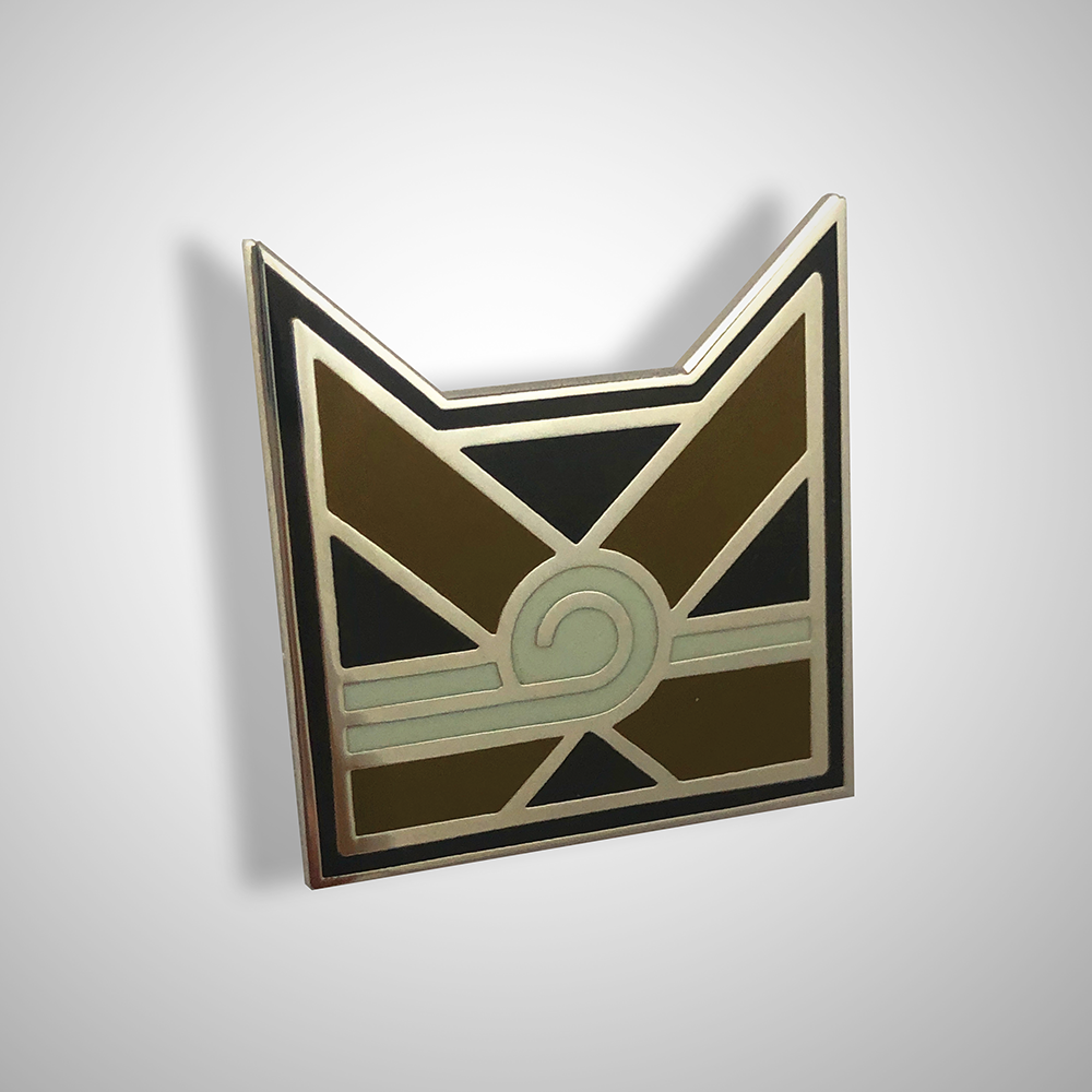 Art Deco WindClan Pin Badge
